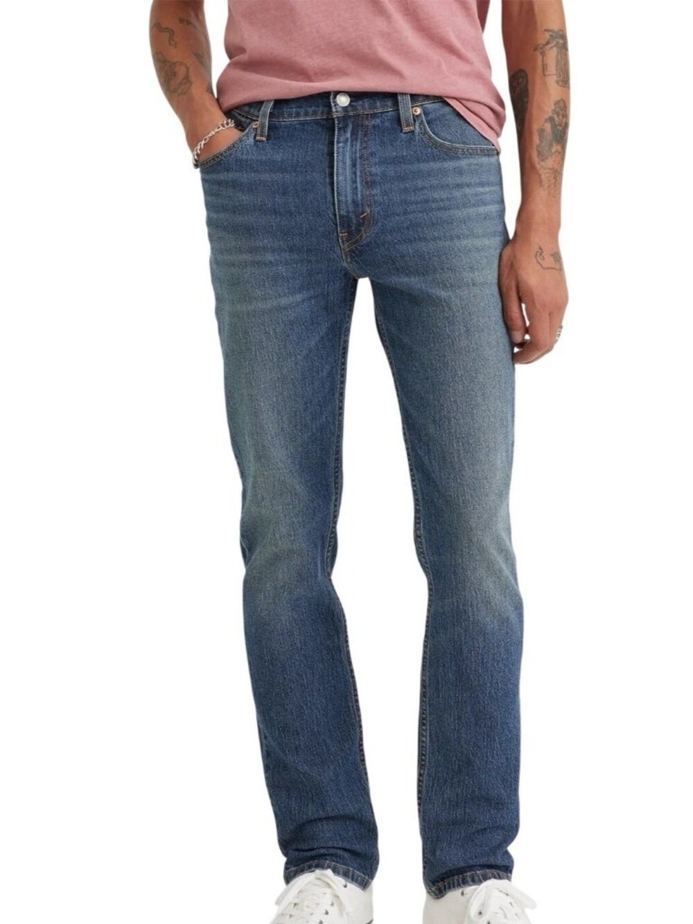 NWT Levi's 511 Slim Men's Jeans W40 L32 Stretch Denim Blue